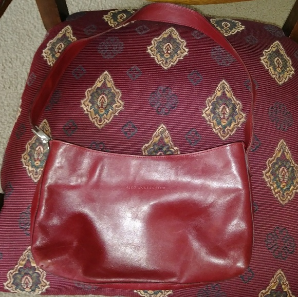 Aldo Bags Euc Aldo Leather Red Mini Shoulder Bag Poshmark